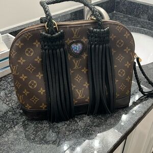 Authentic Louis Vuitton Alma bag revamped